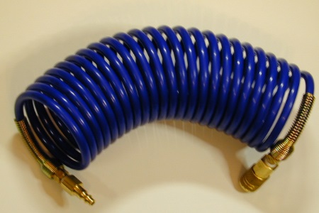 Coiled hose