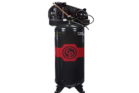 Vertical tank air compressor